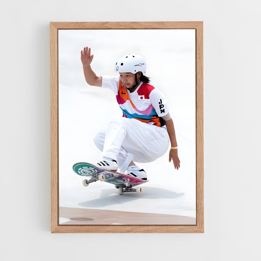 Poster Skateboard Queen (vue 4)